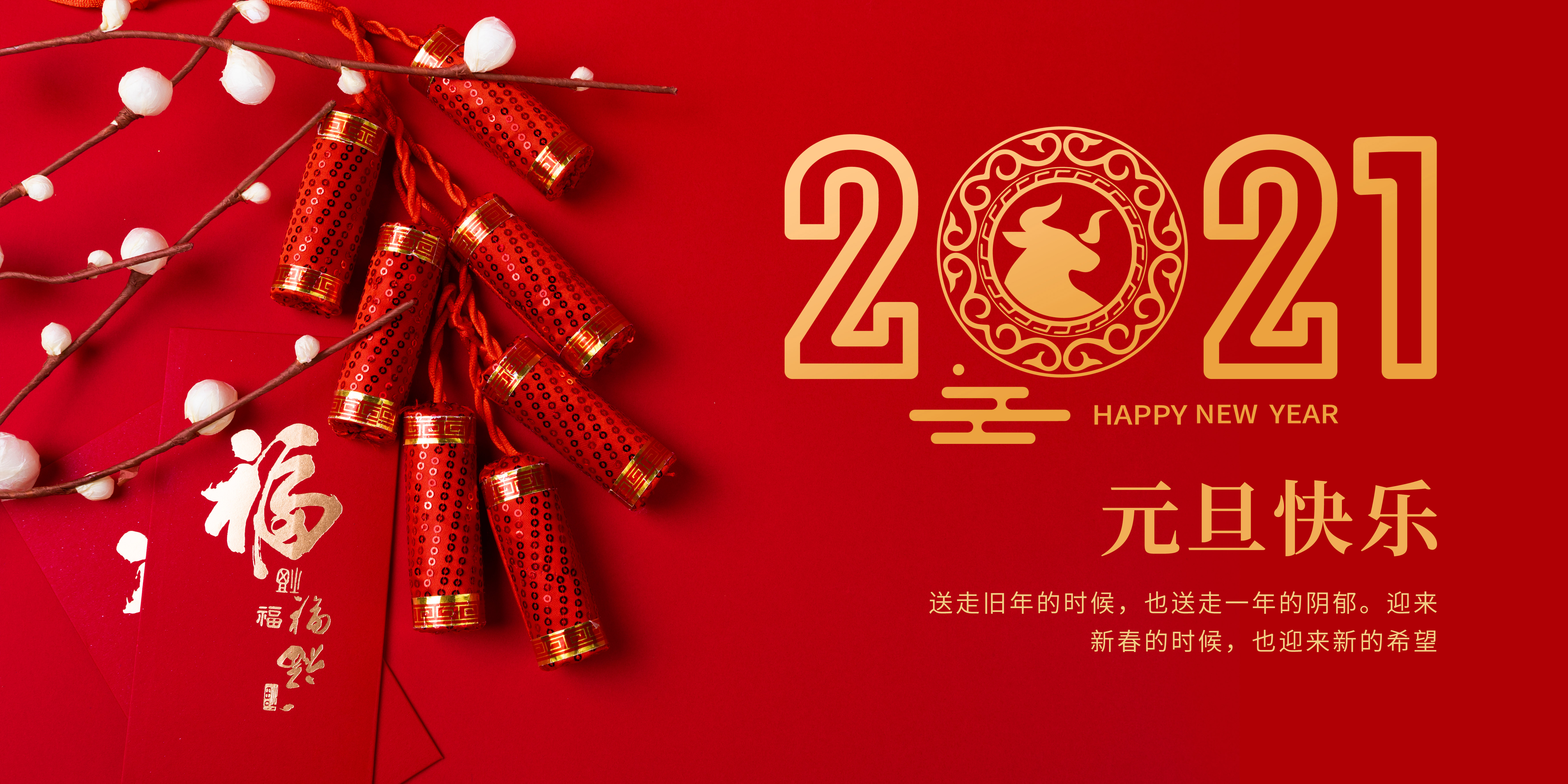 慶元旦，迎新年！
